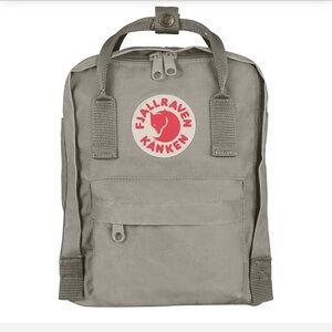 Fjallraven Kånken Mini Backpack Color: Fog